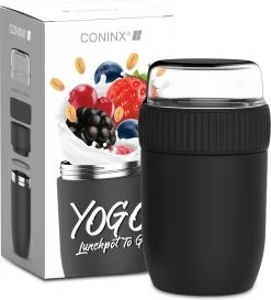 Coninx Thermos Lunchbox - Muesli Beker To Go - Isoleer Lunchpot - Yoghurtbeker To Go - Mueslibeker 840ml (600ml+240ml) - RVS / Zwart 19 Coninx Thermos Lunchbox - Muesli Beker To Go - Isoleer Lunchpot - Yoghurtbeker To Go - Mueslibeker 840ml (600ml+240ml) - RVS / Zwart -Winkel Voor Huishoudelijke Artikelen 1086x1200
