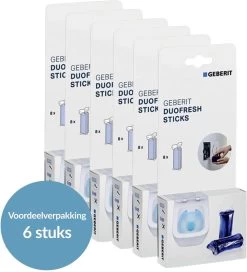 Geberit DuoFresh Sticks - 48 Stuks - Voordeelverpakking - Toilet/WC Blokjes Inbouwreservoir -Winkel Voor Huishoudelijke Artikelen 1091x1200 2