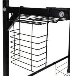 Afdruiprek Droger Zwart Voor Bestek Boven De Gootsteen 65 Cm X 29 Cm X 52 Cm -Winkel Voor Huishoudelijke Artikelen 1119x1200