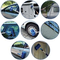 PROPLUS Pro Plus Wasborstel - Heavy Duty - Telescopische Steel - Uitschuifbaar Tot 3 Meter -Winkel Voor Huishoudelijke Artikelen 1193x1200