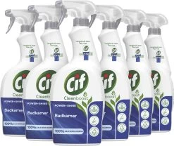 Cif CleanBoost Power & Shine Badkamer Spray - 6 X 750 Ml - Voordeelverpakking -Winkel Voor Huishoudelijke Artikelen 1200x1009 3