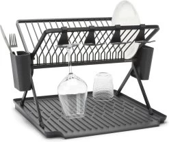 Brabantia SinkSide Afdruiprek - Inklapbaar - Dark Grey -Winkel Voor Huishoudelijke Artikelen 1200x1010