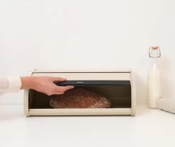 Brabantia Broodtrommel - Met Schuifdeksel - Soft Beige -Winkel Voor Huishoudelijke Artikelen 1200x1012