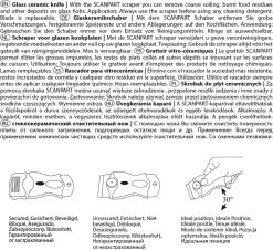 Scanpart Kookplaat Schraper - Schraapijzer - Radeermes - Voor Alle Glazen Kookplaten - Zoals Keramische Inductie En Halogeen Kookplaten - Kunststof - Vervangbaar Mesje - Krasvrij -Winkel Voor Huishoudelijke Artikelen 1200x1097 6