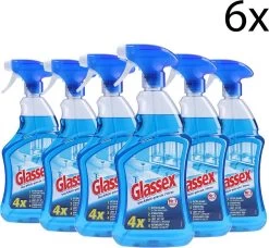 Glassex Glas & Multi Schoonmaak Spray - 750ml X6