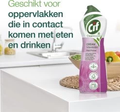 Cif CleanBoost Cream Pink Schuurmiddel - 8 X 750 Ml - Voordeelverpakking -Winkel Voor Huishoudelijke Artikelen 1200x1118 2
