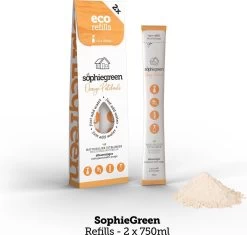 SophieGreen Eco-Refill Pakket; Allesreiniger Blue Rebel En Orange Patchouli, +Keukenreiniger + Badkamerreiniger (4x2 Navulling= 8 X750ml) -Winkel Voor Huishoudelijke Artikelen 1200x1142 5