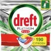Dreft Platinum Plus All In One Lemon - 190 Stuks (2x95) - Voordeelverpakking - Vaatwastabletten -Winkel Voor Huishoudelijke Artikelen 1200x1144 1