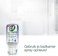 Cif Power & Shine Badkamer Ecorefill Capsule - 10 X 70 Ml - Voordeelverpakking -Winkel Voor Huishoudelijke Artikelen 1200x1151 1