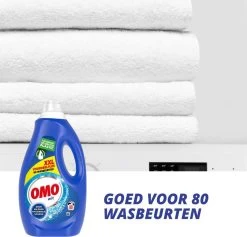 Omo Wit XXL Vloeibaar Wasmiddel - 80 Wasbeurten - Voordeelfles -Winkel Voor Huishoudelijke Artikelen 1200x1152 1