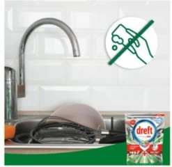 Dreft Platinum Plus All In One - Vaatwastabletten - Citroen - Voordeelverpakking 5 X 16 Stuks -Winkel Voor Huishoudelijke Artikelen 1200x1168