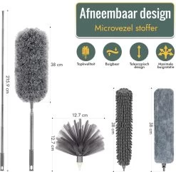 Livv Goods Telescopische Plumeau Set Met Telescoopsteel - 5 In 1 - Tot 250 Cm Uitschuifbaar - Duster - Stoffer 15 Livv Goods Telescopische Plumeau Set Met Telescoopsteel - 5 In 1 - Tot 250 Cm Uitschuifbaar - Duster - Stoffer -Winkel Voor Huishoudelijke Artikelen 1200x1174 3