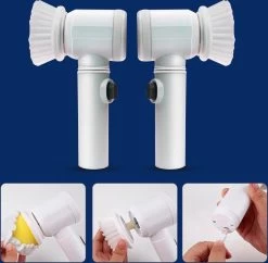 B-care Magic Brush - Elektrische Multifunctionele Schoonmaakborstel - 7 Opzetstukken - Wasborstel - Poetsmachine - Schrobborstel - Handborstel - Werkborstel - Schrobber - Boorborstel - Reinigingsborstel -Winkel Voor Huishoudelijke Artikelen 1200x1176 1