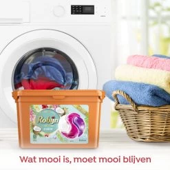 Robijn Kokos 3 In 1 Wascapsules - 4 X 15 Wasbeurten - Voordeelverpakking -Winkel Voor Huishoudelijke Artikelen 1200x1199 3