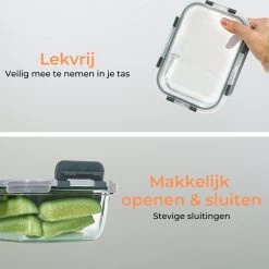 Formilo Meal Prep Bakjes - Lekvrije Vershoudbakjes - Diepvriesbakjes - Luchtdicht - BPA Vrij - Glas - 10 Stuks -Winkel Voor Huishoudelijke Artikelen 1200x1199 9