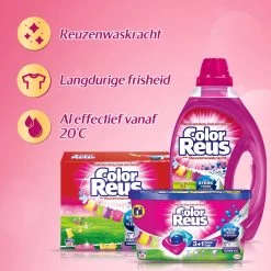 Color Reus Waspoeder Wasmiddel - Voordeelverpakking - 90 Wasbeurten -Winkel Voor Huishoudelijke Artikelen 1200x1200 128