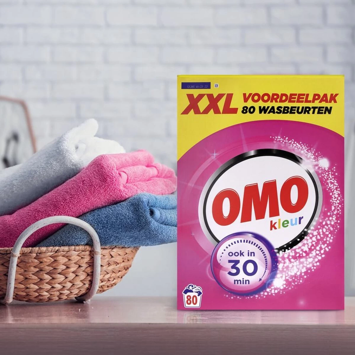 Omo Kleur XXL Waspoeder Voor De Gekleurde Was - 80 Wasbeurten 4 Omo Kleur XXL Waspoeder Voor De Gekleurde Was - 80 Wasbeurten - Afbeelding 2
