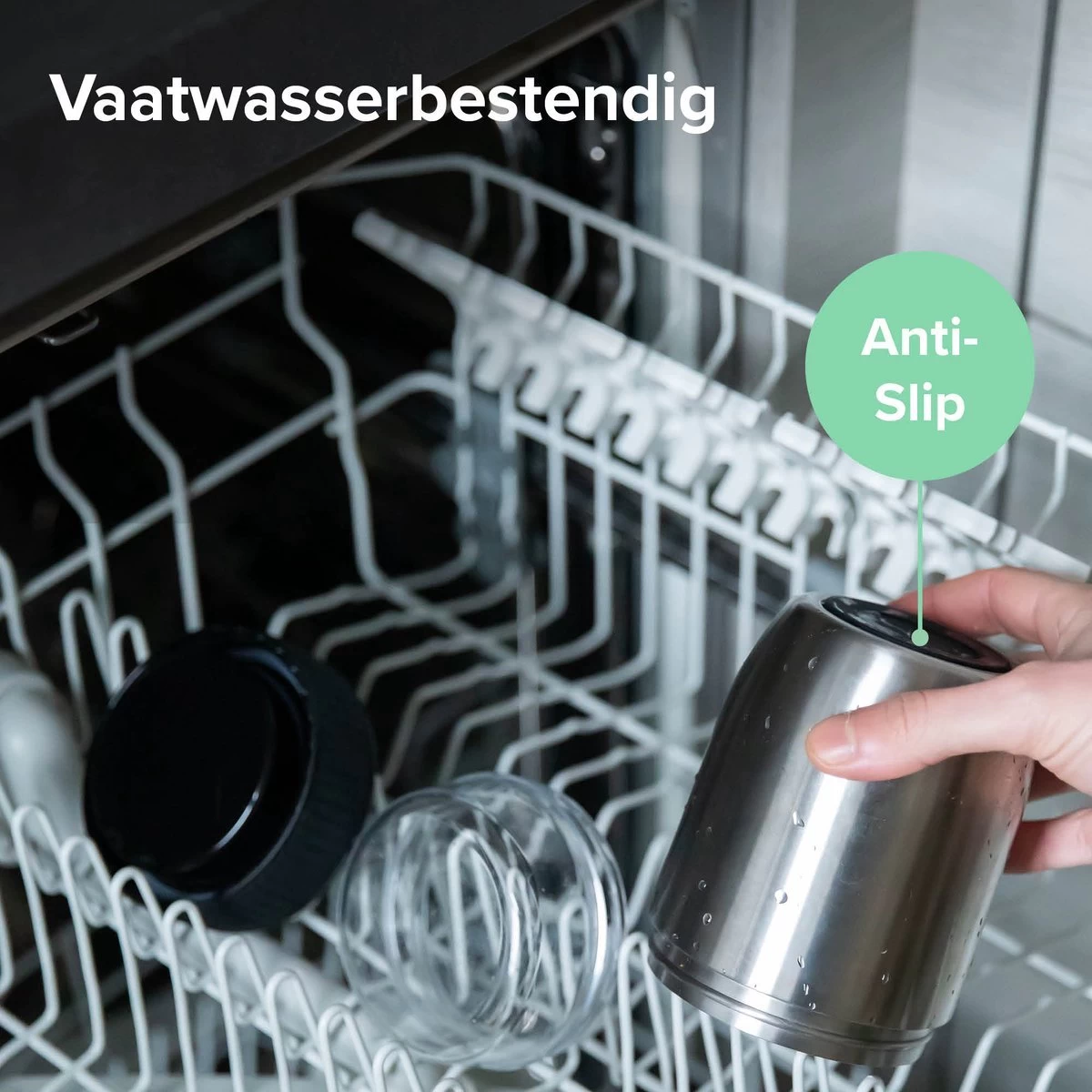 Coninx Thermos Lunchbox - Muesli Beker To Go - Isoleer Lunchpot - Yoghurtbeker To Go - Mueslibeker 840ml (600ml+240ml) - RVS / Zwart 5 Coninx Thermos Lunchbox - Muesli Beker To Go - Isoleer Lunchpot - Yoghurtbeker To Go - Mueslibeker 840ml (600ml+240ml) - RVS / Zwart - Afbeelding 3