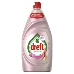 Dreft Clean & Care Rose & Satin Afwasmiddel - 8x780ml - Voordeelverpakking -Winkel Voor Huishoudelijke Artikelen 1200x1200 265