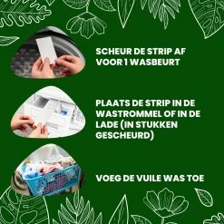 Hakuna Matata Wasmiddel 96 - Compressed - Wasstrips - Voordeelverpakking - Eco Wasmiddel Wit En Kleur - Laundry Strips -Winkel Voor Huishoudelijke Artikelen 1200x1200 3