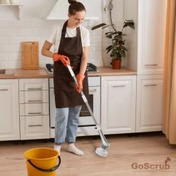 GoScrub® Elektrische Schoonmaakborstel – Elektrische Schrobber - Schrobborstel – Voor Badkamer Of Keuken – Schrobber Met Steel – Luiwagen – Polijstmachine - Poetsmachine Met 10 Opzetstukken -Winkel Voor Huishoudelijke Artikelen 1200x1200 349