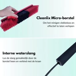 Cleanlix Telescoopsteel Met Borstel - Met Waterdoorvoer - Telescopische Wasborstel - Ramenwassen - Uitschuifbaar Tot 9 Meter -Winkel Voor Huishoudelijke Artikelen 1200x1200 361