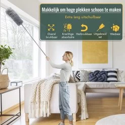Livv Goods Telescopische Plumeau Set Met Telescoopsteel - 5 In 1 - Tot 250 Cm Uitschuifbaar - Duster - Stoffer 14 Livv Goods Telescopische Plumeau Set Met Telescoopsteel - 5 In 1 - Tot 250 Cm Uitschuifbaar - Duster - Stoffer -Winkel Voor Huishoudelijke Artikelen 1200x1200 365