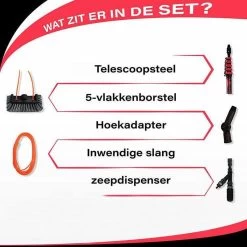 Aquascopic - Telescoopsteel Set Met Borstel - 7,2 Meter 16 Aquascopic - Telescoopsteel Set Met Borstel - 7,2 Meter -Winkel Voor Huishoudelijke Artikelen 1200x1200 371