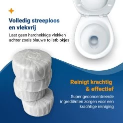 Witte Toiletblokjes Voor Inbouwreservoir Voor O.a Geberit En Grohe - 25 Stuks - Met Lavendel - Vlekvrij - Stortbakblokjes -Winkel Voor Huishoudelijke Artikelen 1200x1200 484