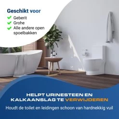 Witte Toiletblokjes Voor Inbouwreservoir Voor O.a Geberit En Grohe - 25 Stuks - Met Lavendel - Vlekvrij - Stortbakblokjes -Winkel Voor Huishoudelijke Artikelen 1200x1200 487