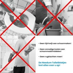 Needum ® Toiletblokjes Voor Inbouwreservoirs – WC-blokjes – Toiletblokken In Een Voordeelverpakking – 30 Stuks -Winkel Voor Huishoudelijke Artikelen 1200x1200 518