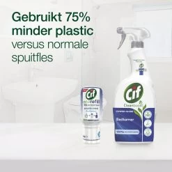 Cif CleanBoost Power & Shine Badkamer Spray - 6 X 750 Ml - Voordeelverpakking -Winkel Voor Huishoudelijke Artikelen 1200x1200 536