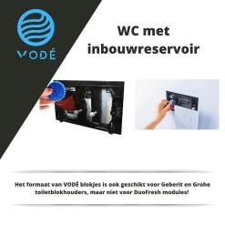 VODÉ Toiletblokjes Inbouwreservoir 28 Stuks - Voordeelverpakking – WC Blokjes – Stortbakblokjes – Geschikt Voor Geberit | Grohe - Lavendel Geur -Winkel Voor Huishoudelijke Artikelen 1200x1200 548
