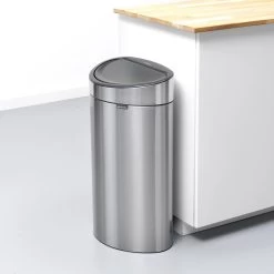 Brabantia Touch Bin Prullenbak - 40 L - Matt Steel Fingerprint Proof -Winkel Voor Huishoudelijke Artikelen 1200x1200 570