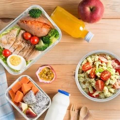 KitchenBrothers Meal Prep Bakjes - Set - Luchtdicht - BPA Vrij - Glas - 9 Stuks -Winkel Voor Huishoudelijke Artikelen 1200x1200 594