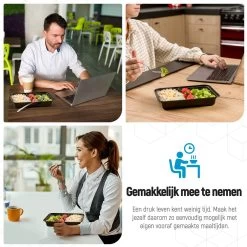 Meal Prep Bakjes - 20 Stuks - 1 Compartiment - Lunchbox - Diepvriesbakjes - Vershoudbakjes - Plastic Bakjes Met Deksel - Magnetron Bakjes Met Deksel - Meal Prep - Vershouddoos - 1L - BPA Vrij - Fitcrafters -Winkel Voor Huishoudelijke Artikelen 1200x1200 604