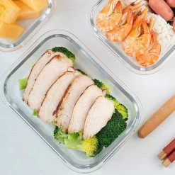 VMCA Glazen Vershoudbakjes Voor Vriezer Oven En Magnetron - 10 Bakjes - Grijs -Winkel Voor Huishoudelijke Artikelen 1200x1200 610