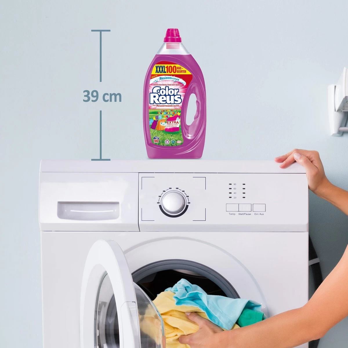 Color Reus Gel Vloeibaar Wasmiddel - Gekleurde Was - Voordeelverpakking - 100 Wasbeurten 7 Color Reus Gel Vloeibaar Wasmiddel - Gekleurde Was - Voordeelverpakking - 100 Wasbeurten - Afbeelding 5