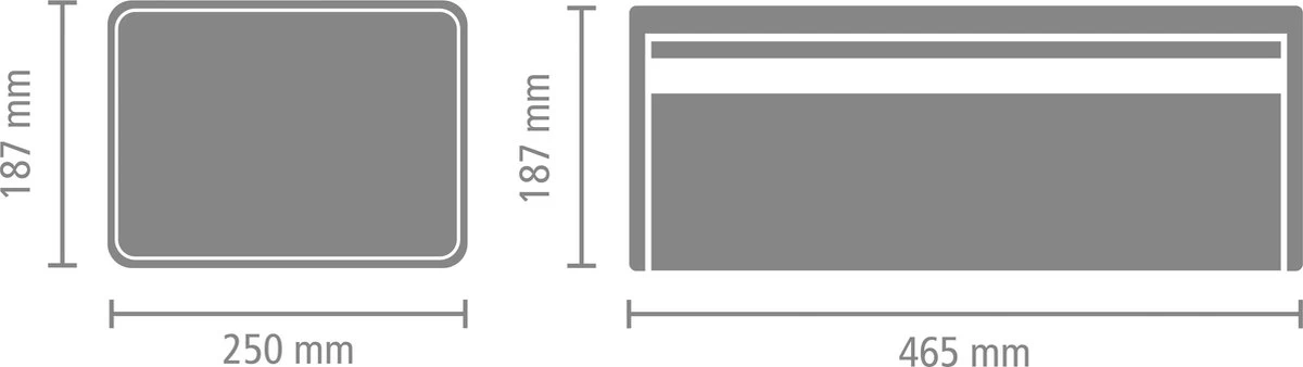 Brabantia Broodtrommel - Met Klepdeksel - White 9 Brabantia Broodtrommel - Met Klepdeksel - White - Afbeelding 8