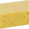 Merkloos 3x Viscose Spons Geel 14 X 11 X 3,5 Cm - Biologisch Afbreekbare Sponzen - Schoonmaak / Keukenartikelen -Winkel Voor Huishoudelijke Artikelen 1200x600