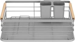 Navaris Afdruiprek Met Uitneembare Bestekhouder - Afwasrek Met Losse Lekbak - Vaatwasrek Met Plateau - Voor Bestek, Borden, Schalen En Pannen -Winkel Voor Huishoudelijke Artikelen 1200x673