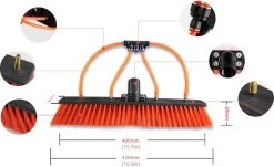 Aqua2Go Telescoopsteel 10,6 Meter - Lichtgewicht Aluminium - 40 Cm. Borstel - Ramen Wassen - Zonnepanelen -Winkel Voor Huishoudelijke Artikelen 1200x736 1