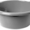 Ronde Afwasteil/afwasbak Zilver 6 Liter 32 X 13 Cm - Florencia Teilen - Kunststof/plastic Schoonmaakemmer/sopemmer Teiltje -Winkel Voor Huishoudelijke Artikelen 1200x760