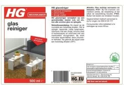 HG Glasreiniger - 500ml - 100% Streeploze Glans - Snel Droog -Winkel Voor Huishoudelijke Artikelen 1200x831