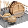Navaris Afdruiprek Met Uitneembare Bestekhouder - Afwasrek Met Losse Lekbak - Vaatwasrek Met Plateau - Voor Bestek, Borden, Schalen En Pannen -Winkel Voor Huishoudelijke Artikelen 1200x852 2