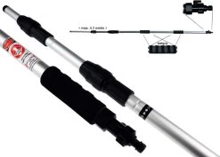 Zonnepanelen / Auto / Ramen Wassen Telescoopsteel Met Borstel Waterdoorlatende Wasborstel Met Telescopische Steel 4 Meter En Gardena Aansluiting / Wasborstel Met Uitschuifbare Telescoopsteel Met Waterdoorvoer -Winkel Voor Huishoudelijke Artikelen 1200x862