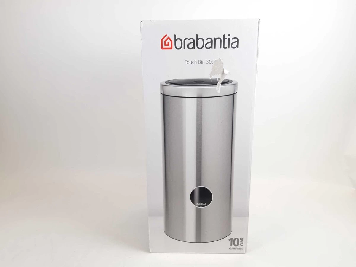 Brabantia Touch Bin Flat Top 30 L - Matt Black 6 Brabantia Touch Bin Flat Top 30 L - Matt Black - Afbeelding 4