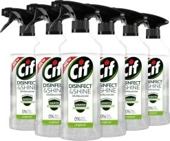 Cif Disinfect & Shine Original Desinfectie Spray - 6 X 500 Ml - Voordeelverpakking -Winkel Voor Huishoudelijke Artikelen 1200x998