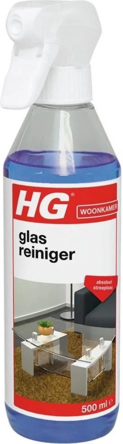 HG Glasreiniger - 500ml - 100% Streeploze Glans - Snel Droog -Winkel Voor Huishoudelijke Artikelen 334x1200