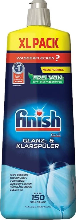 Finish Zout Vaatwaszout 3 X 1,2kg & Glansspoelmiddel 2 X 750ml -Winkel Voor Huishoudelijke Artikelen 417x1200